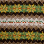 Classic 1940's Fair Isle: Snowflake