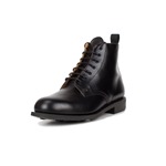 Jarrow Marcher Boots (Rubber Sole): Black