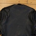 Café Racer, Goatskin: Black, 40" - S#7240