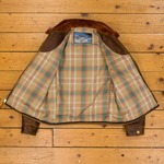 Half Belt Sample (Blue Label), Battered Tan HH, 34" - S#5876