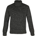 END OF LINE/CLEARANCE 'Cairngorm' Ski Sweater: Anthracite (Size S and XL)