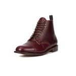 END OF LINE/CLEARANCE 1920s Town Boots (Leather Sole): Cordovan (UK8/UK9)