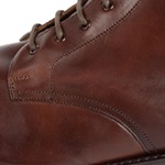 Horsehide Work Boots (Commando Sole): Brown