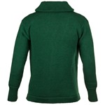END OF LINE/CLEARANCE Shawl Collar Cardigan: Bottle Green (Last Size XL)