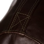 Leather Flying Jacket Shoulder Detail