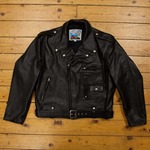 Type J-106, Goatskin: Black, 46" - S#6733