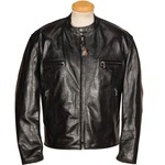 Cafe Racer (Trainee), Grainy Black Jerky HH, 44" - S#4962