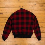 Hybrid Modified Waterfront, Black Vicenza/Red and Black Buffalo Check Wool, 40" - VA#1950