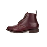 END OF LINE/CLEARANCE 1920s Town Boots (Leather Sole): Cordovan (UK8/UK9)