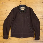 Majestic, Goat Suede: Chocolate, 42" - S#7296