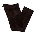 END OF LINE/CLEARANCE CC41 Corduroy Trousers: Brown (W38 L34)