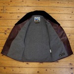 Shawl Collar Barnstormer , CXFQHH: Tumbled Cordovan, 40" - S#7204