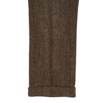 END OF LINE/CLEARANCE Harris Tweed Trousers: North Sea Herringbone