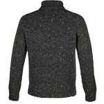 Cashmere & Merino 'Cairngorm' Ski Sweater: Anthracite