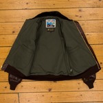 1950s Flight Jacket, Tobacco Badalassi, 40" - S#5975