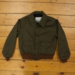 Kids A-2, Cotton Drill: Olive, Approx 8 yrs old - S#6806