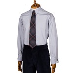 Aero CC41 Spearpoint Collar Shirt: Blue Stripe