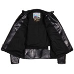 Aero Cafe Racer Jacket (Unzipped & Open)