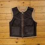 Outlaw Vest, Sheepskin: Outlaw 10mm Seal, 42" - S#6832