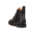 1920s Town Boots (Leather Sole): Black