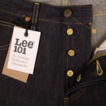 Lee 101S Jeans: Dry 15oz
