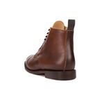 END OF LINE/CLEARANCE 1920s Town Boots (Leather Sole): Brown (UK 12/UK 13)