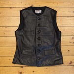Shackleton Waistcoat, Steerhide: Black, 42" - S#7269