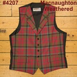 END OF LINE/CLEARANCE Lochcarron Tartan Waistcoats (Size 42)