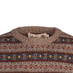 END OF LINE/CLEARANCE Classic Long Sleeve 1930s Fair Isle: Cullin (SIZE M + XXL)