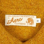 1920's Eton Collared Sports Sweater: Mustard