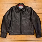 Highwayman, Black Chromexcel Front Quarter Horsehide, 40" - S#5968