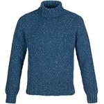 END OF LINE/CLEARANCE 'Cairngorm' Ski Sweater: Steel Blue (Last Few)
