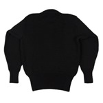 END OF LINE/CLEARANCE 1920s US Collegiate Sports Sweater: Black (Size L)