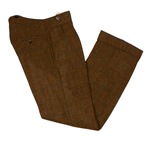 END OF LINE/CLEARANCE Harris Tweed Trousers: Autumn Window Pane