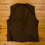 Shackleton Waistcoat (Blue Label), Distressed Mahogany HH, 48 - BLS#010