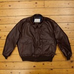 1950s Flight Jacket, Pinnacle: Brown, 44" - S#6954