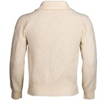 1920's Eton Collared Sports Sweater: Cream