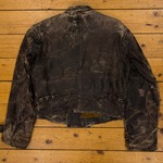 1920s/1930s 'Cyclist' Jacket, Unknown Leather, 34"-36" - CB#003