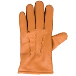 Classic Deerskin Gloves: Tan