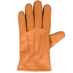 Classic Deerskin Gloves: Tan