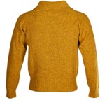 END OF LINE/CLEARANCE 1920's Eton Collared Sports Sweater: Mustard