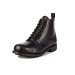 Horsehide Work Boots (Commando Sole): Black