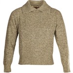 1920's Eton Collared Sports Sweater: Mushroom