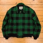 Waterfront (Trainee), Green Buffalo Check Wool, 40" - S#5689