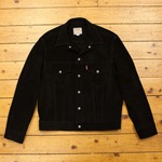 Type III Jean Jacket - Unlined Cow Suede, Suede: Black, 40" - S#6949