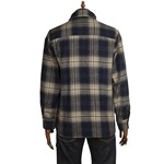 END OF LINE/CLEARANCE Pike Brothers 1937 Roamer Shirt Blue/Beige Check (Size S)