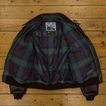 1950s Flight Jacket, Grainy Seal Jerky HH, 44" - S#6144
