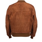 1950s College Jacket, Rust Goat Suede, 38" - S#5401