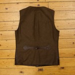 Shackleton Waistcoat, Battered Steerhide, 44" - S#6853