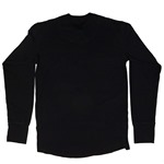 Pike Brothers 1927 Henley Shirt: Deep Black